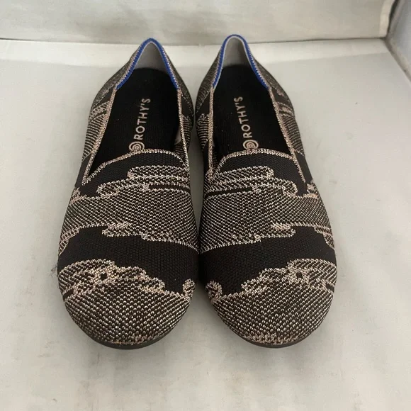 Rothy’s kids retired print loafer ballet flat - Picture 1 of 8